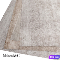 Molteni &amp; C Random Rug Medium 3D Model Vray