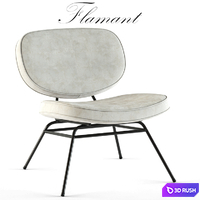 Flamant / CHAIR HILBO 3D Model Vray