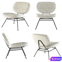 Flamant / CHAIR HILBO 3D Model Vray