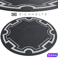 Round carpets Eichholtz 3D Model Vray