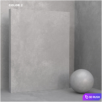 5 materials (seamless) - coating, plaster - set 29 3D Model Corona
