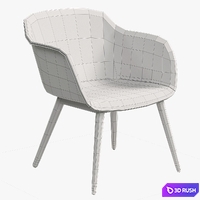 MUUTO FIBER ARMCHAIR 3D Model Corona