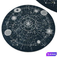 Celestial Rug 3D Model Vray