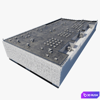 Building Moscow Avtozavodskaya street, 23Ак4 3D Model Corona