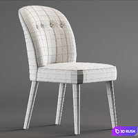 Margot Dining Chairs_pink 3D Model Corona