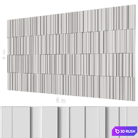 Decorative wall 85. 3D Model Corona