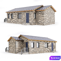 Cozy house 3D Model Corona