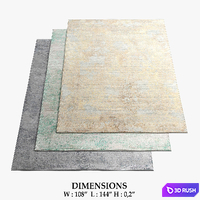 THIBAULT VAN RENNE Rugs_460 3D Model Vray, Corona