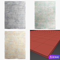 THIBAULT VAN RENNE Rugs_460 3D Model Vray, Corona