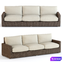 Coronado Large Sofa 3D Model Vray