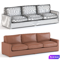 Coronado Large Sofa 3D Model Vray