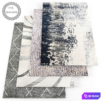 Rugs set21 3D Model Vray