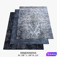 Miinu Rugs_536 3D Model Vray, Corona