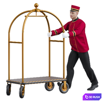 Doorman 3D Model Corona
