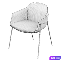 Chair Marelli CHIA 3D Model Vray, Corona