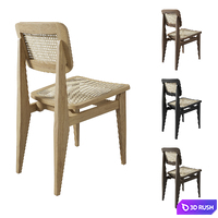 Gubi C Chair UnUpholstered 3D Model Corona