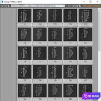 Collection of Cornices - Dikart p.9 3D Model Vray