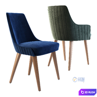Roche Bobois. Chair Eden Rock 3D Model Vray