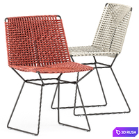 NEIL TWIST CHAIR by Mdf Italia 3D Model Vray, Corona