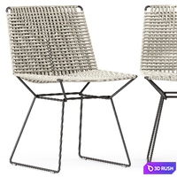 NEIL TWIST CHAIR by Mdf Italia 3D Model Vray, Corona