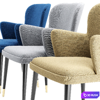 Idex Chair 3D Model Corona