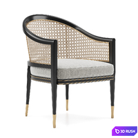 Nicholas Haslam Grasse Chair 3D Model Corona