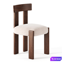 LOC CHAIR by Stahl and Band 3D Model Corona