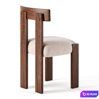 LOC CHAIR by Stahl and Band 3D Model Corona