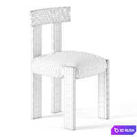 LOC CHAIR by Stahl and Band 3D Model Corona