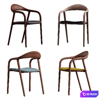 Artisan neva chair 3D Model Vray, Corona