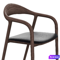 Artisan neva chair 3D Model Vray, Corona