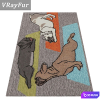 Carpets Set 935 3D Model Vray, Corona