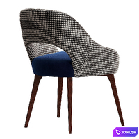 Lola chair mambo 3D Model Corona