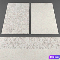 Rugs collection 201 3D Model Vray