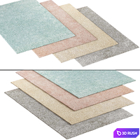 Carpet, 100 3D Model Vray