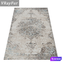 Carpets Set 1614 3D Model Vray, Corona