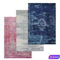 Carpets Set 1648 3D Model Vray, Corona