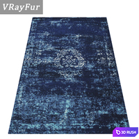 Carpets Set 1648 3D Model Vray, Corona