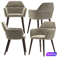 ARCHIE Armchair 3D Model Corona