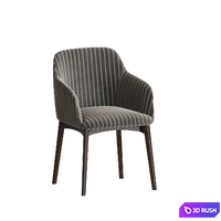 Elle Dining Chair Calligaris 3D Model Vray, Corona
