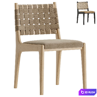 Dunham Dining Chair 3D Model Corona