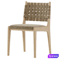 Dunham Dining Chair 3D Model Corona