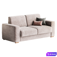 Anley Sofa by Kave Home 3D Model Corona