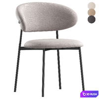 Ferrara Deephouse Chair 3D Model Corona
