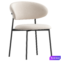 Ferrara Deephouse Chair 3D Model Corona