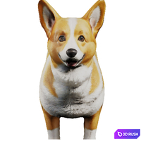 Corgi 3D Model Vray, Corona