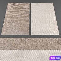 Rugs collection 284 3D Model Vray