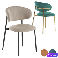 Calligaris oleandro stool 3D Model Vray, Corona