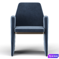 Anthony Chair 3D Model Vray, Corona