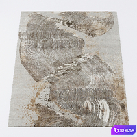 Set of Ridge Rainforest and Dryade Rainforest carpets 3D Model Corona